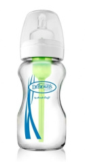 Dr Browns butelka szklana 270 ml szeroka Silikon Options SZKŁO WB9100