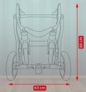 PIRO CAMARELO 3W1 wózek wielofunkcyjny z fotelikiem KITE 0-13kg - Polski Produkt