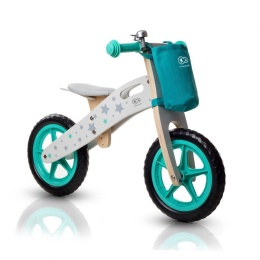 Runner Kinderkraft rowerek biegowy z akcesoriami (dzwonek+torba) stars