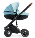 MAX 500 3w1 Dada Prams wózek dziecięcy z fotelikiem Kite 0-13kg Tiffany blue