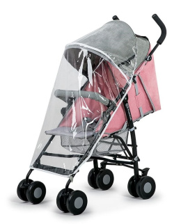 REST KinderKraft z akcesoriami - Spacerówka parasolka z pozycją leżącą pink
