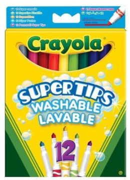 Flamastry 12 kolorów Supertips Pastel 7509 Crayola