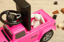 Jeździk dziecięcy Jeep Rubicon Pink Toyz terenowy design 1 do 3 lat.
