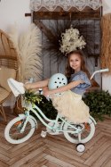 Rowerek dla dziewczynki Heart Bike seria Silver Moon 16 cali - miętowy