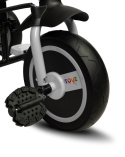 Buzz Toyz Trójkołowy rowerek zamiast wózka od 3 do 5 lat grey