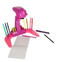 Projektor rzutnik kalka do nauki rysowania dla dzieci slajdy różowy