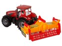 Traktor z Kultywatorem Napęd Frykcyjny Czerwony