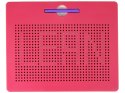 Tablica Magnetyczna z Kulkami Tablet Magnetyczny Klocki Różowa