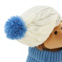 Przytulanka jeżyk w biało-niebieskiej czapce - 18cm ORANGE TOYS