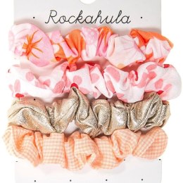 Rockahula Kids gumki scrunchie do włosów dla dziewczynki 4 szt. Hippy Shake