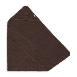 Jollein ręcznik z kapturkiem dla Niemowlaka 75x75 cm MUSLIN Cheastnut