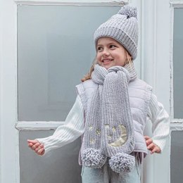 Rockahula Kids czapka zimowa dla dziewczynki Moonlight Grey 3-6 lat