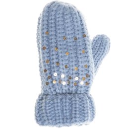 Rockahula Kids rękawiczki zimowe dla dziewczynki Shimmer Sequin Blue 3-6 lat