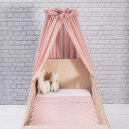 Jollein moskitiera woalowa nad łóżeczko niemowlęce 155 cm VINTAGE Blush Pink