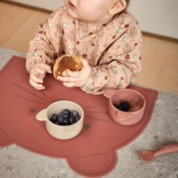 Nuuroo podkładka silikonowa na stół dla dzieci Myszka MOUSE Mahogany