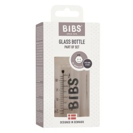 BIBS BABY GLASS BOTTLE Antykolkowa Butelka Szklana dla Niemowląt 110 ml