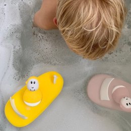 Matchstick Monkey zabawka do kąpieli łódka z Małpką Yellow