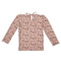 Nuuroo koszulka kąpielowa dla dziewczynki długi rękaw ochrona UV UPF 50+ FLOWER BEE Sand roz 98-104