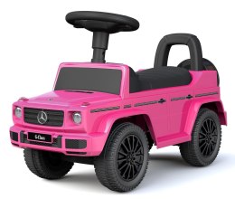 Jeździk pchacz chodzik dla dzieci Mercedes Benz G Klasa różowy