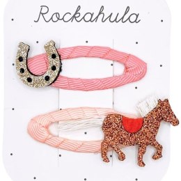 Rockahula Kids spinki do włosów dla dziewczynki 2 szt. Lucky Pony Clips