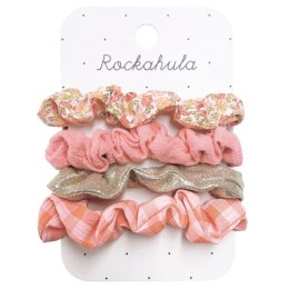 Rockahula Kids gumki scrunchie do włosów dla dziewczynki 4 szt. Caravan