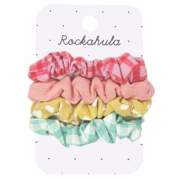 Rockahula Kids gumki scrunchie do włosów dla dziewczynki 4 szt. Colour Pop