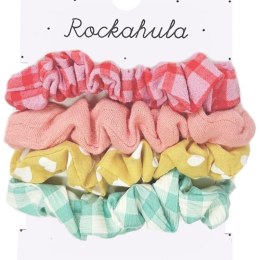 Rockahula Kids gumki scrunchie do włosów dla dziewczynki 4 szt. Colour Pop