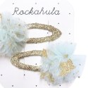 Rockahula Kids spinki do włosów dla dziewczynki 2 szt. Sparkle Star Tulle Ruffle