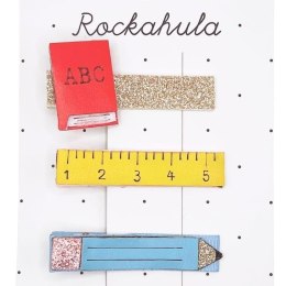 Rockahula Kids spinki do włosów dla dziewczynki 3 szt. I Love School
