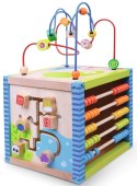 Zabawka drewniana kostka edukacyjna manipulacyjna sorter XL 30 cm