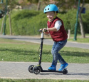 Kask rowerowy Smart Trike - rozmiar S 2lat+ zielony