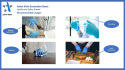 Rękawiczki nitrylowe medyczne 8%VAT niebieskie Asther nitrile medical r. XL 100 szt.