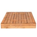 Piaskownica drewniana impregnowana zamykana 150x150cm (34kg)