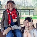 Rockahula Kids nauszniki zimowe dla dziewczynki Margot Floral
