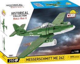 COBI 5881 Historical Collection WWII Samolot myśliwski Messerschmitt Me 262 250 klocków