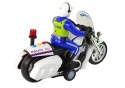 Motocykl Policyjny Motor Policja Dźwięki Światła Wóz Policyjny