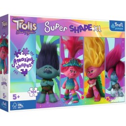 Puzzle 104el XL Zabawy z Trollami Trolls 3 50037 Trefl
