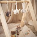 Jollein 3 zabawki interaktywne do stojaka BABYGYM ANIMALS