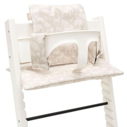 Jollein poduszka stabilizująca dla niemowląt do krzesła Stokke Tripp Trapp ANIMALS Nougat