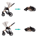 NICO ESTILO PRO Bebetto wózek spacerowy koła Flexy Wheels - Estilo Pro 05 Miedziany