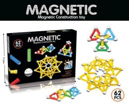 Zestaw klocków konstrukcyjnych magnetycznych (62 elementy) 297310