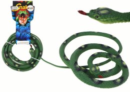 Sztuczny Gumowy Wąż Koralowy Zielony PVC