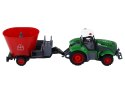Traktor RC Zdalnie Sterowany Przyczepa Do Żniw Efekty Świetlne