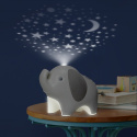 Skip Hop - Projektor Słoń z lampką i pozytywką