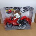 Lalka na Motorze Sportowym Ścigaczu Motor Czerwony #A1
