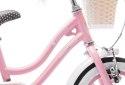 Rowerek dla dziewczynki 12 cali Heart bike - różowy