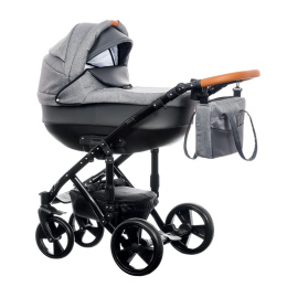MELODY 2018 Paradise Baby wózek z gondolą i fotelikiem CARLO 0-10kg - Polski Produkt