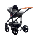 MELODY 3w1 Paradise Baby 2018 wózek wielofunkcyjny z fotelikiem CARLO 0-10kg - Polski Produkt