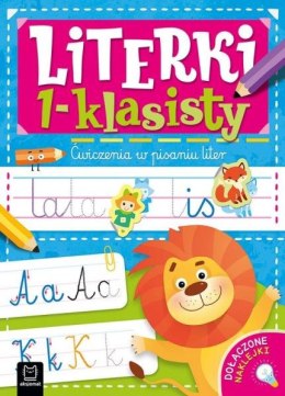 Książeczka Literki 1-klasisty. Ćwiczenia w pisaniu liter.