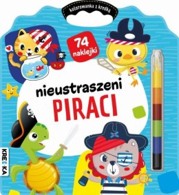 Książka Nieustraszeni Piraci z kredką Books and fun